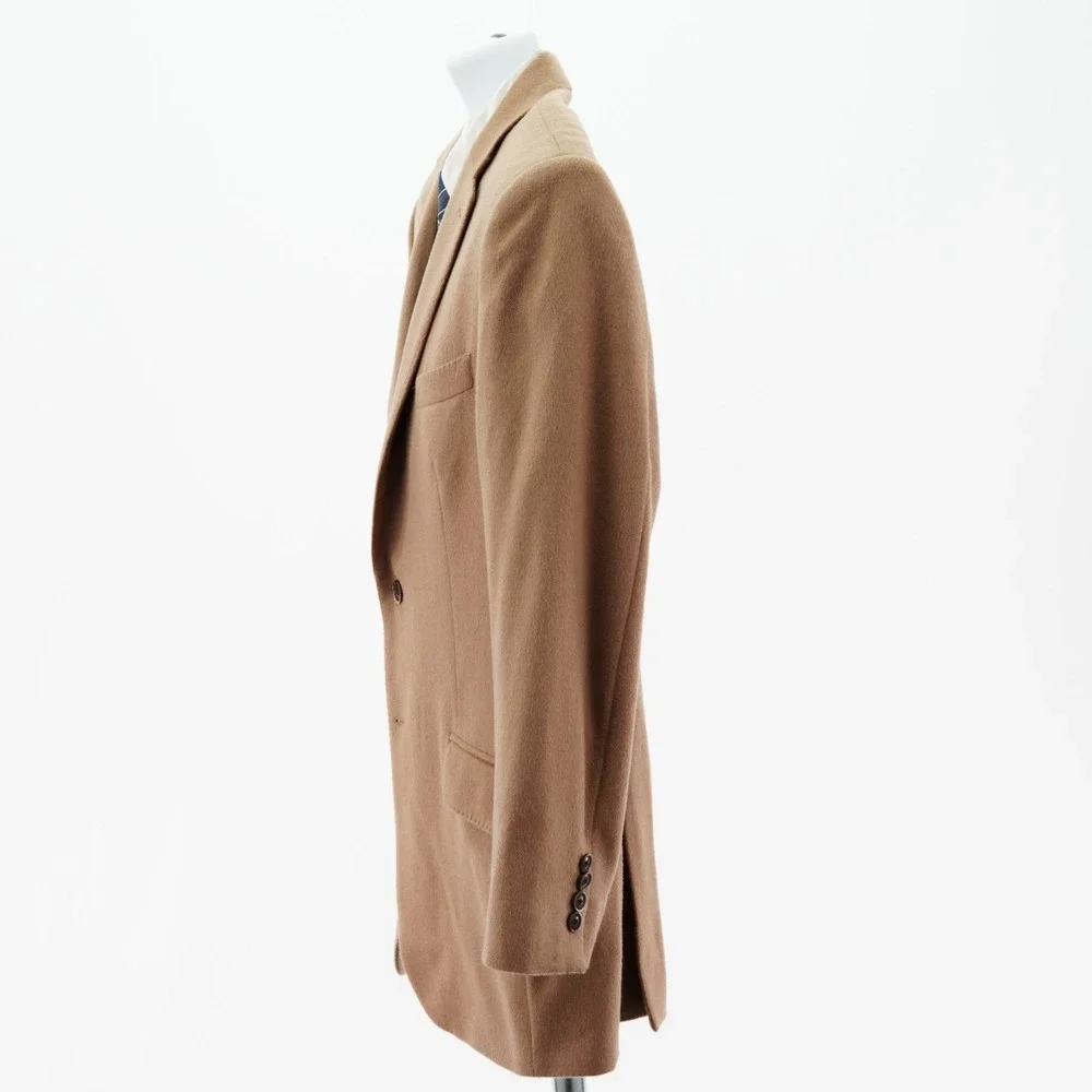 Banana Republic Tailored Fit Tan / Brown Camel Hair Wool Sport Coat 40S Tag 42R